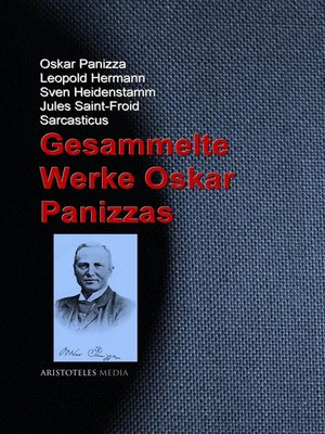 cover image of Gesammelte Werke Oskar Panizzas